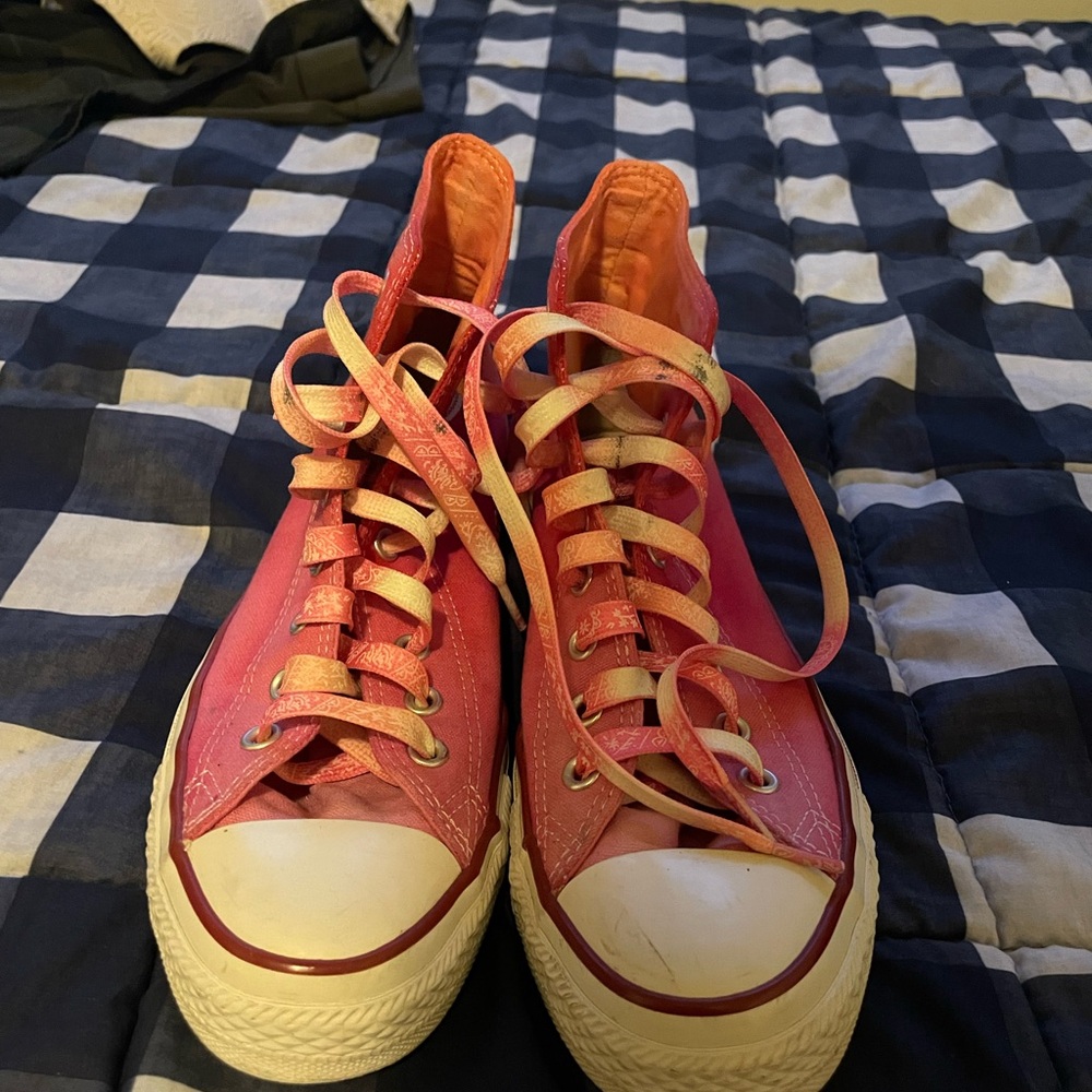 Converse Pink High-Top Sneakers